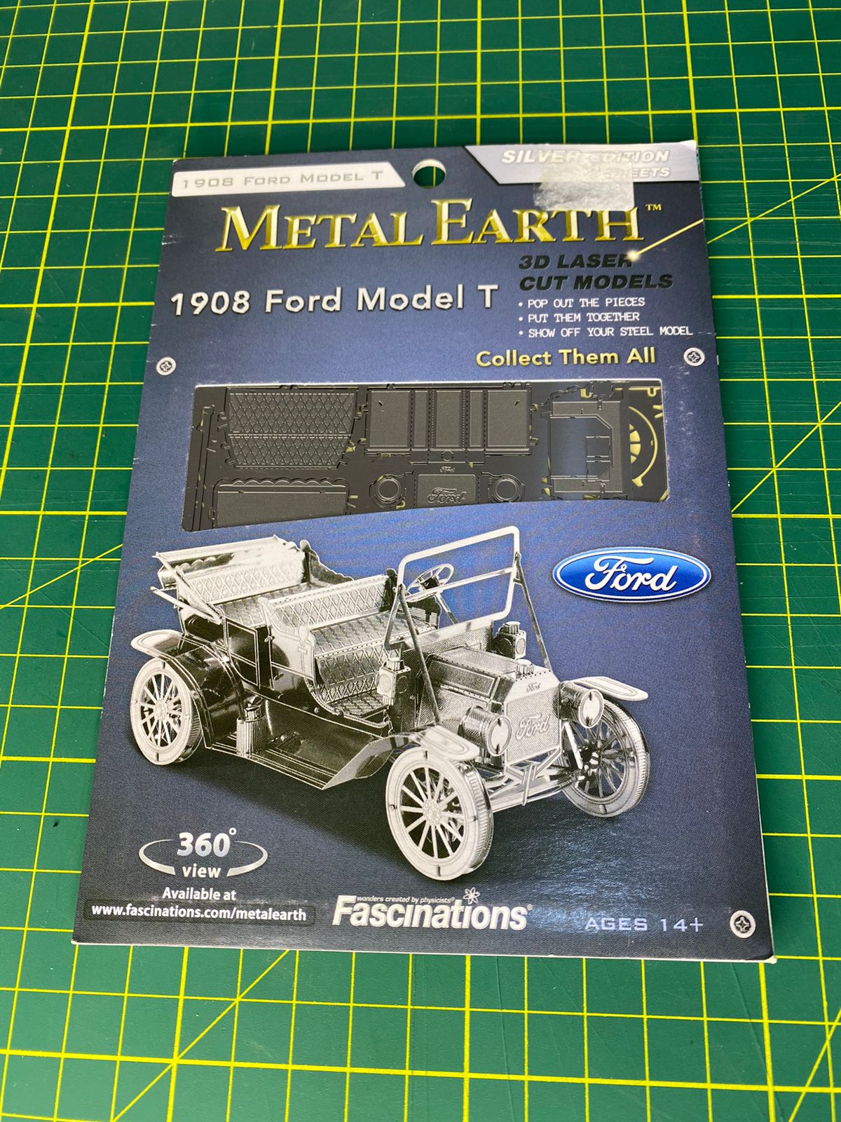 FMW051 फोर्ड मॉडल टी कार (निर्माण योग्य) (बंद मॉडल)