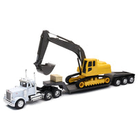 Thumbnail for 11283C Peterbilt 379 Low Bed & Excavator Scale 1:32
