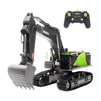 Thumbnail for 1593 Huina Remote Control Crawler Excavator 1:14 Scale