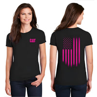 Thumbnail for CT6258 Polo Cat Black & Pink For Women