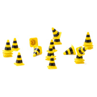 Thumbnail for 99823-01 Kit of 20 Safety Cones Yellow with Black Scale 1:50