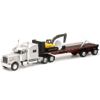 Thumbnail for SS-10333B Peterbilt 389 Low Bed & Excavator Scale 1:32