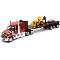 Thumbnail for SS-10393B International Lonestar Low Bed & Backhoe 1:32 Scale