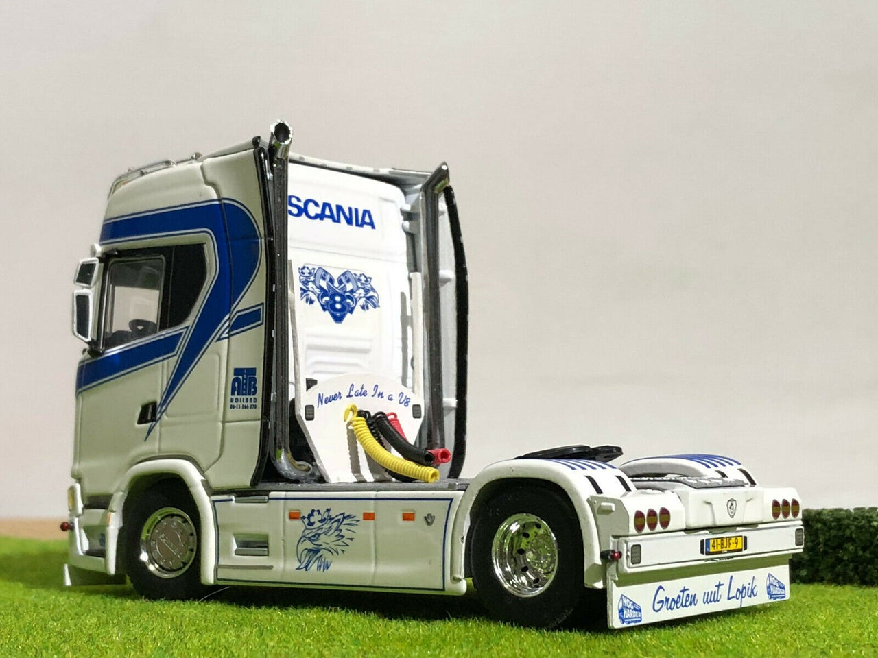 01-2498 Tracto Scania CS20H Arend Bos Transport Escala 1:50 (Pre