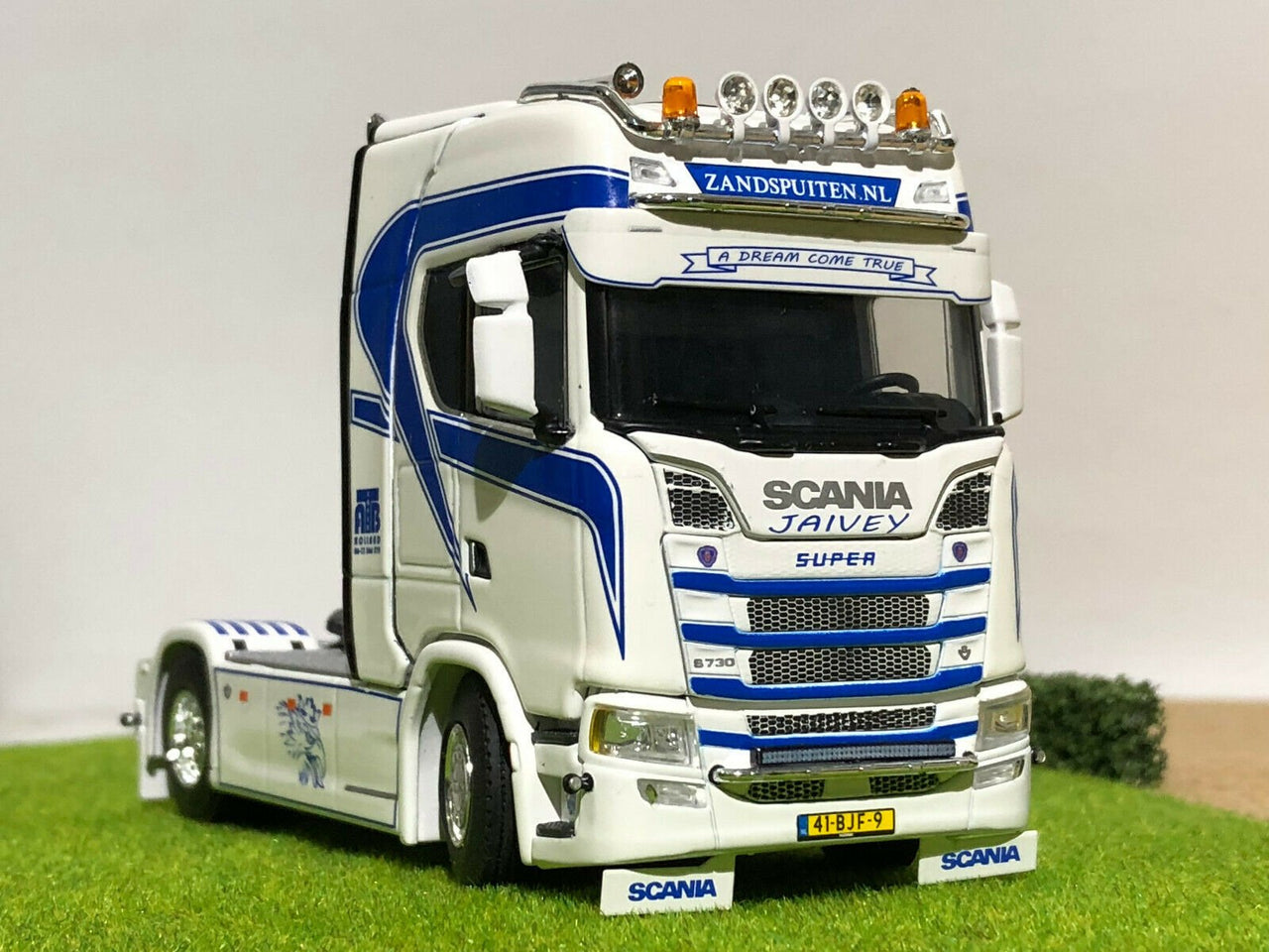 01-2498 Tracto Scania CS20H Arend Bos Transport Escala 1:50 (Pre