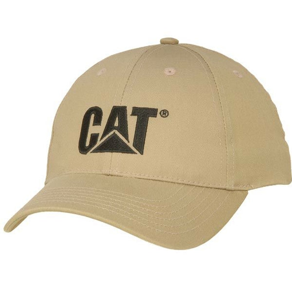 CT2112 Cat Khaki Twill Cap