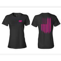 Thumbnail for CT6258 Polo Cat Black & Pink For Women