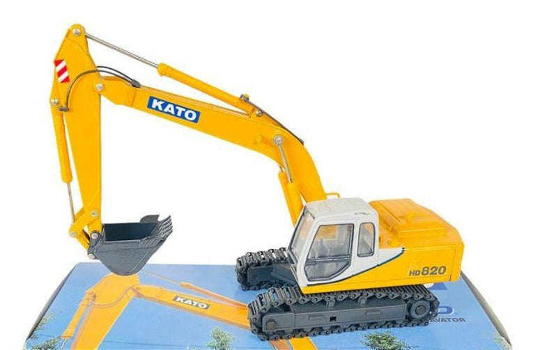 90850 Excavadora De Orugas Kato HD820 Escala 1:43 (Modelo Descontinuado)