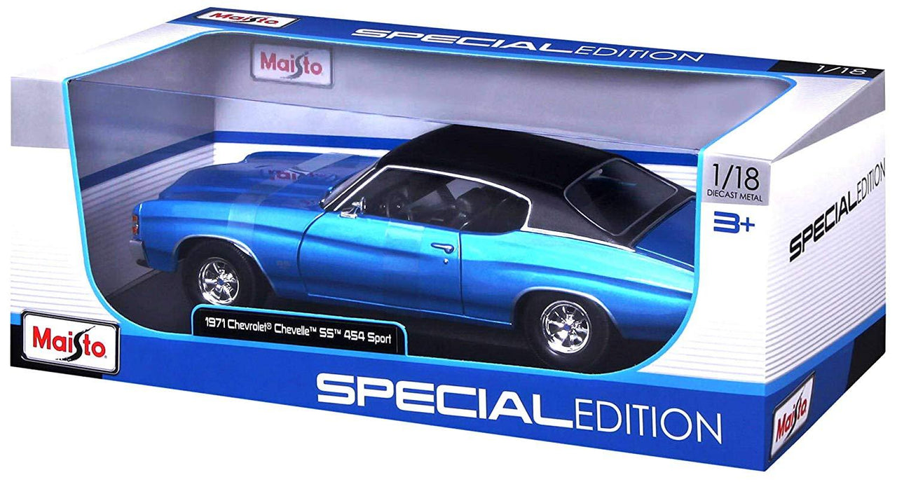 31890 Chevrolet Chevelle SS 454 Sport Año 1971 Escala 1:18 (Maisto Special Edition) - CAT SERVICE PERU S.A.C.