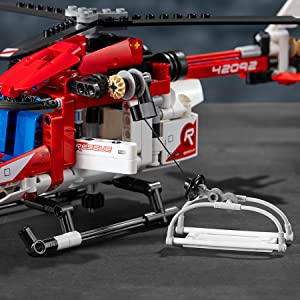 42092 LEGO Technic Helicóptero Rescue (325 Piezas) - CAT SERVICE PERU S.A.C.