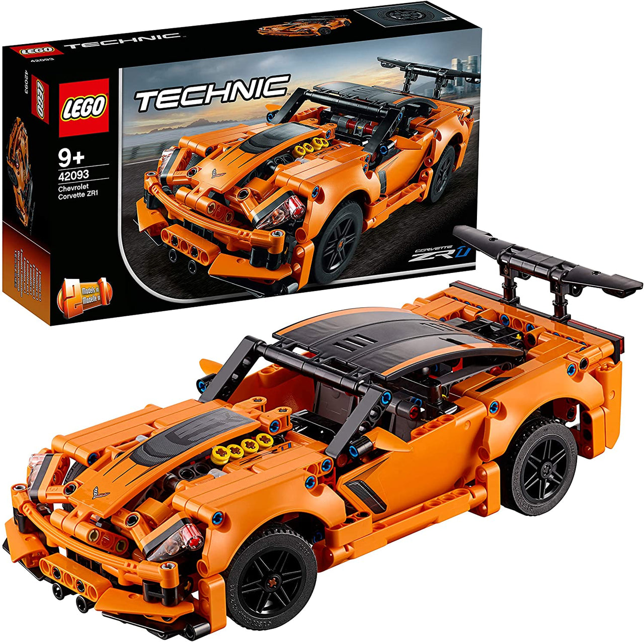 42093 LEGO Technic Chevrolet Corvette ZR1 (579 Piezas) - CAT SERVICE PERU S.A.C.