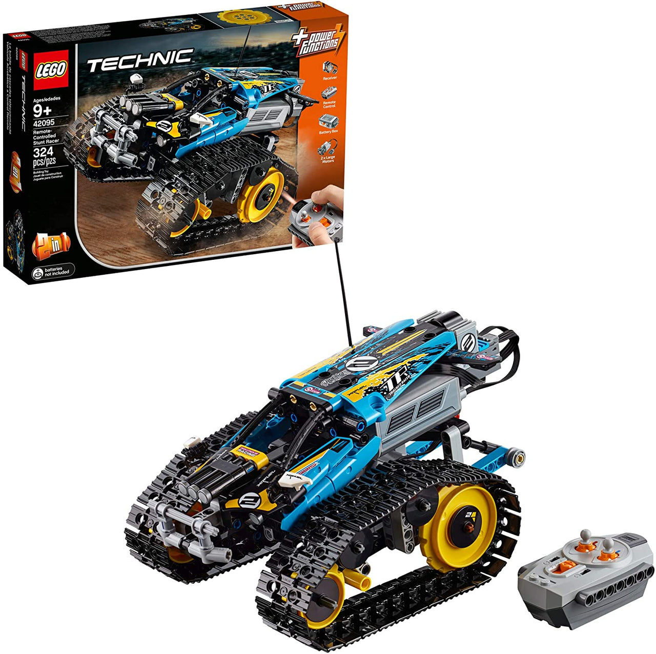 42095 LEGO Technic Vehículo RC Stunt Racer (324 Piezas) - CAT SERVICE PERU S.A.C.