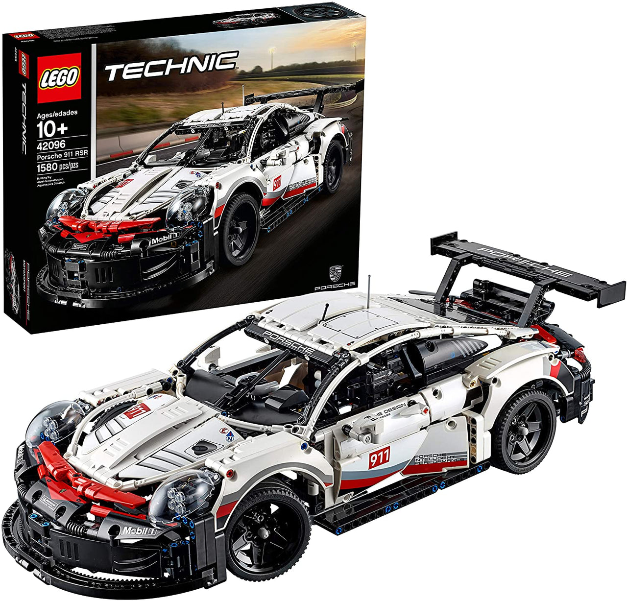 42096 LEGO Technic Porsche 911 RSR (1580 Piezas) - CAT SERVICE PERU S.A.C.