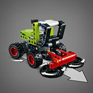 42102 LEGO Technic Tractor Mini Claas Xerion (130 Piezas) - CAT SERVICE PERU S.A.C.