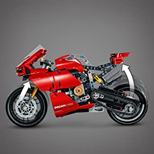 42107 LEGO Technic Motocicleta Ducati Panigale V4 R (646 Piezas) - CAT SERVICE PERU S.A.C.
