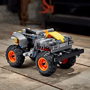 42119 LEGO Technic Monster Truck Max-D (230 Piezas) - CAT SERVICE PERU S.A.C.