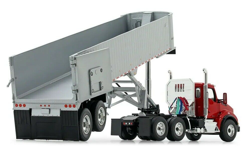 50-3455 Kenworth T880 Red Trailer 1:50 Scale