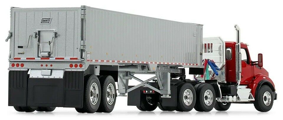50-3455 Kenworth T880 Red Trailer 1:50 Scale