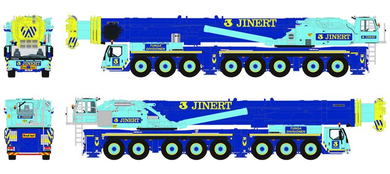 51-2099 लिबहर्र क्रेन ट्रक 1500-8.1 स्केल 1:50 (पूर्व बिक्री)