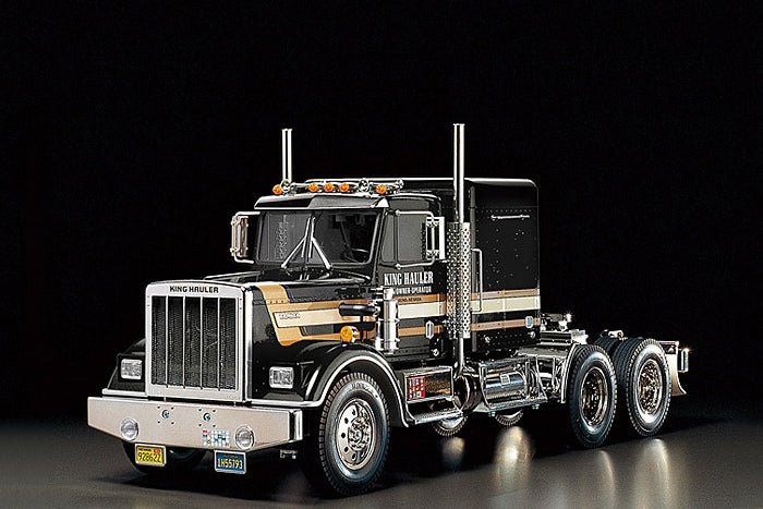 56336 Kit Tamiya Tractor Truck King Hauler RC (Black Edition) Scale 1:14