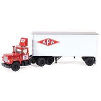 Thumbnail for 60-0255 Mack R-Model Day Cab 28' Trailer APA Transport Scale 1:64 (Discontinued Model)