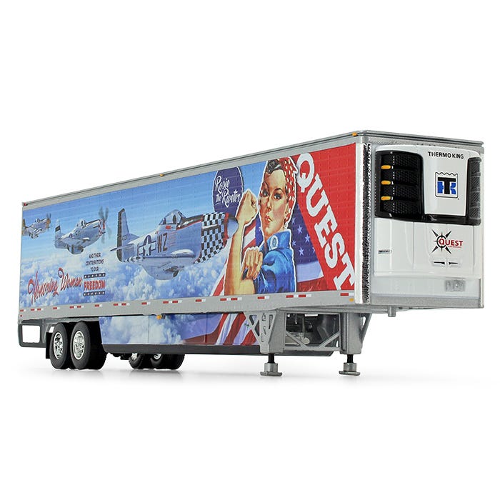 60-0835 Freightliner Cascadia Trailer 53' Scale 1:64