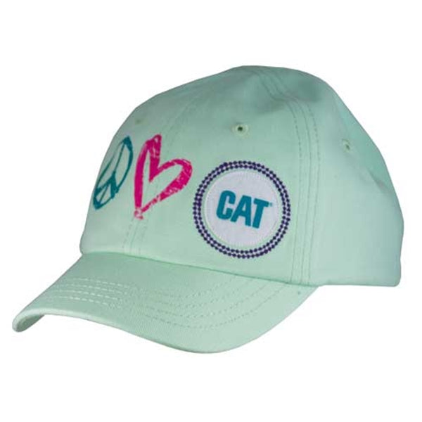 CT2430 Gorra Cat Para Niños Peace And Love