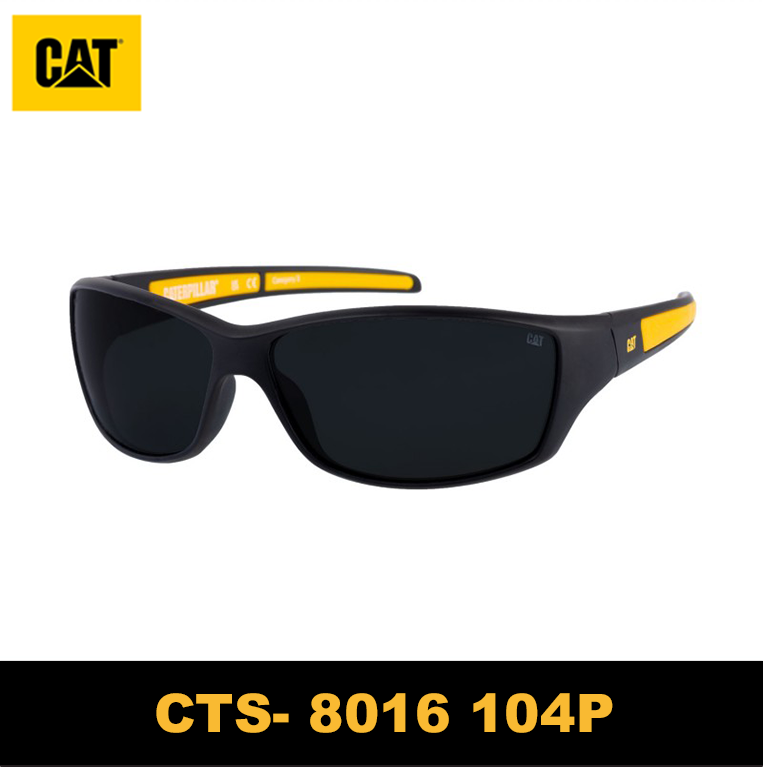 Cat CTS-8016-104P Polarized Gray Moons Sunglasses 