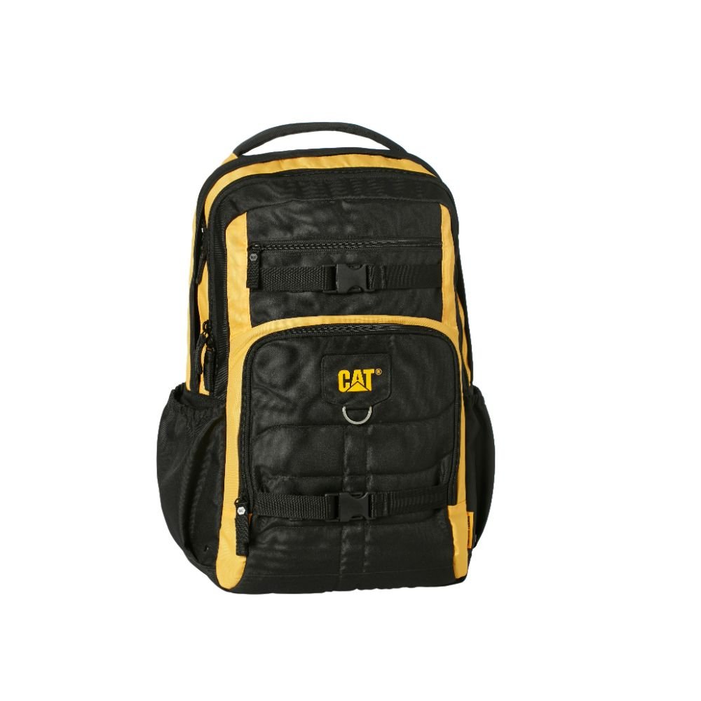 83605-12 Cat Millennial Patrick Backpack Black/Yellow