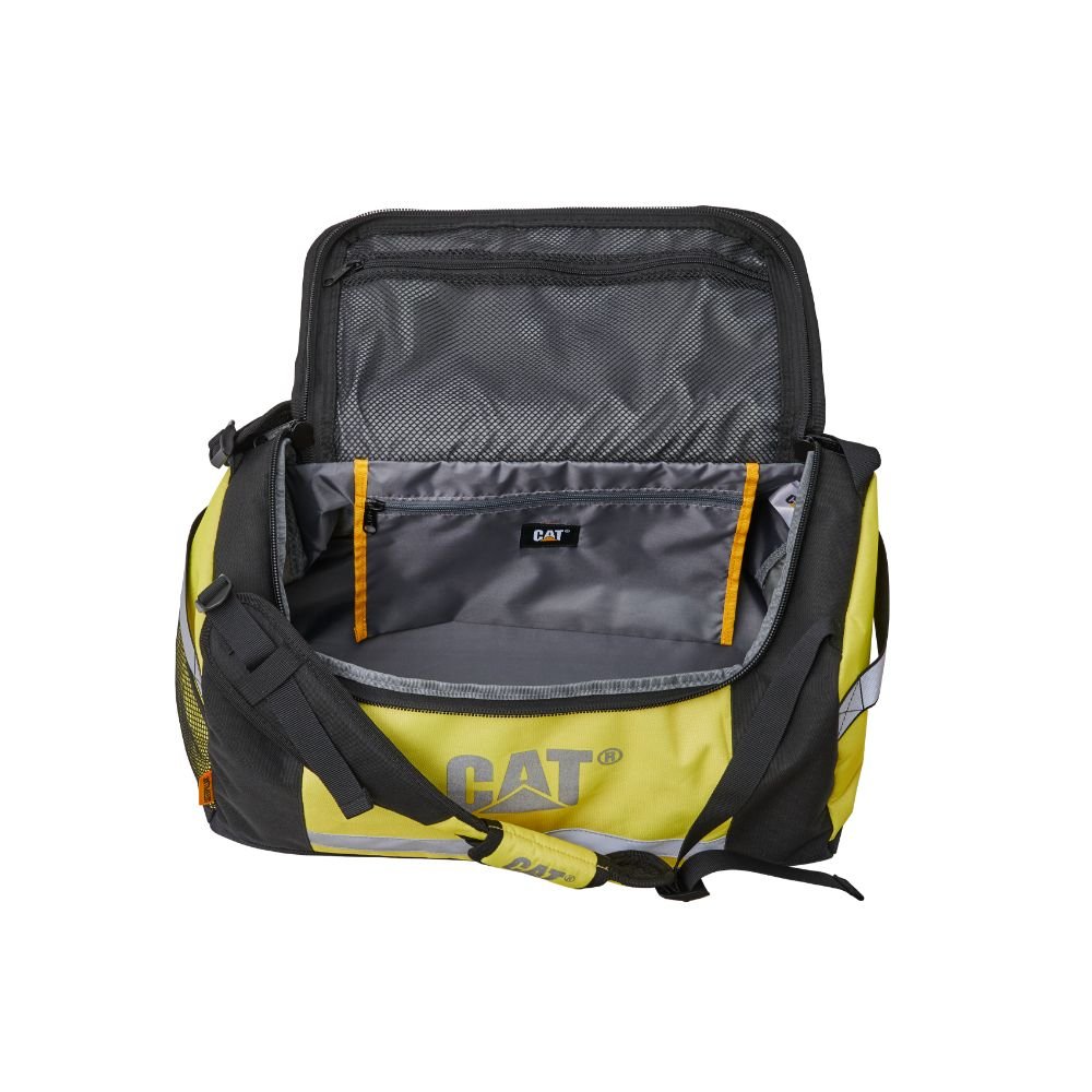83999-487 Suitcase Cat Duffel Yellow Flourrescent Colored