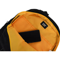 Thumbnail for 84066-12 Mochila Cat Peoria Uni School Bag Black/Yellow