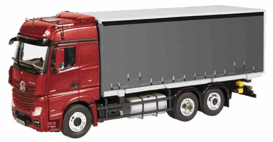 8453-01 Mercedes-Benz Actros FH23 Trailer Red Scale 1:50 (Discontinued Model)