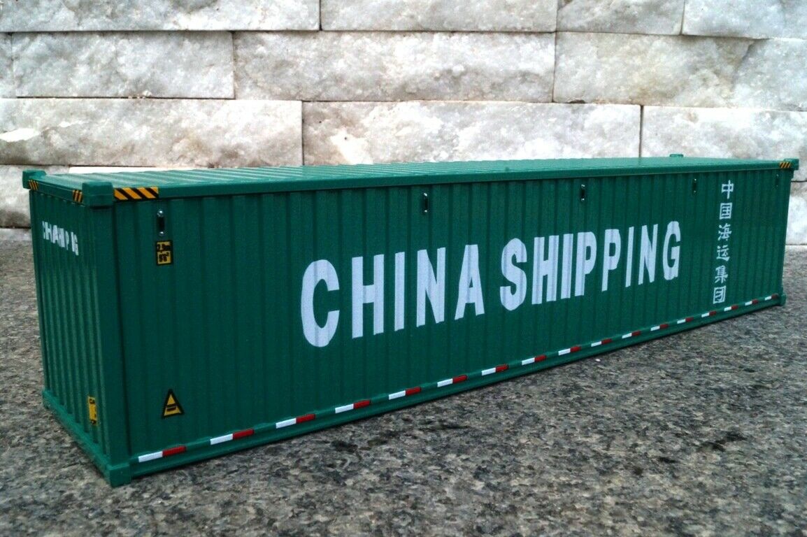 91027C 40' Dry Goods Sea Container Escala 1:50 - CAT SERVICE PERU S.A.C.