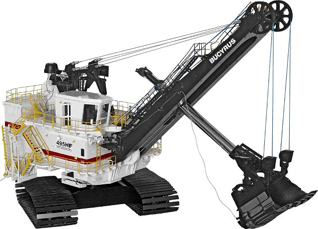 622 Bucyrus 495HF Mining Shovel 1:50 Scale (Discontinued Model)