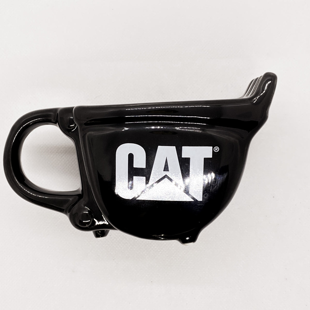 TCA002 Cat Spoon Shaped Mug Black Mug