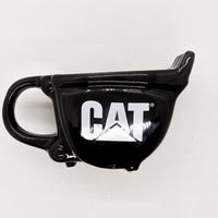 Thumbnail for TCA002 बिल्ली चम्मच के आकार का मग काला मग