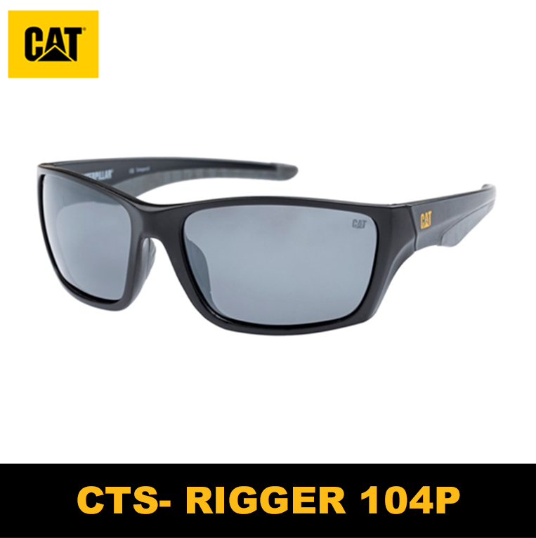 कैट रिगर 104पी ध्रुवीकृत ब्लैक मून्स धूप का चश्मा