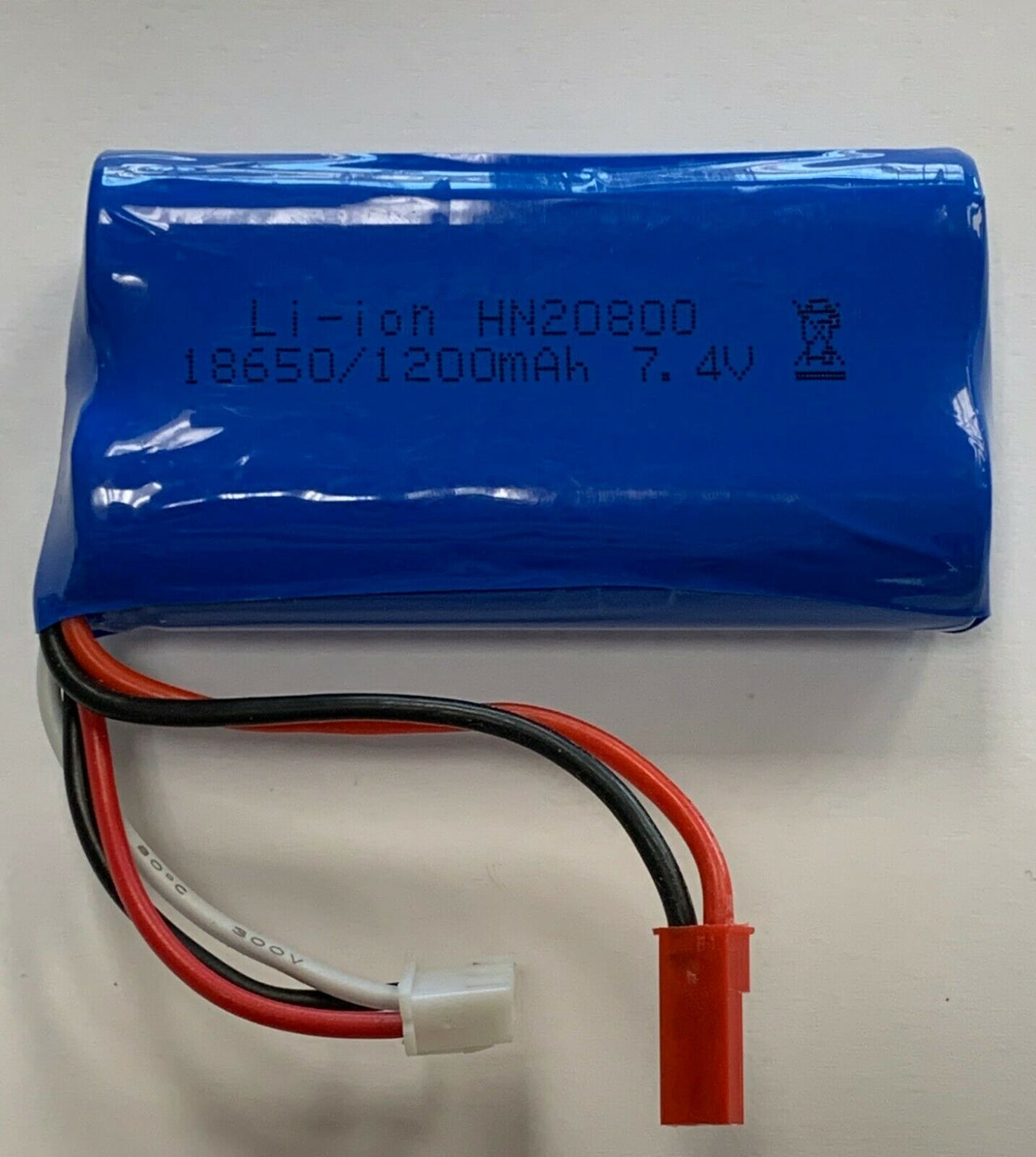 Batería Li-Ion (JST red Connector) 2s 7,4V 1200 mAh Huina 1592/1593 - CAT SERVICE PERU S.A.C.