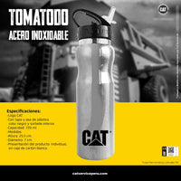 Thumbnail for CSPCAT40 Tomatodo Cat Acero Inoxidable Gris - CAT SERVICE PERU S.A.C.