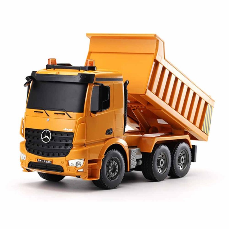 E525-003 Mercedes Benz Remote Control Dump Truck Scale 1:20 