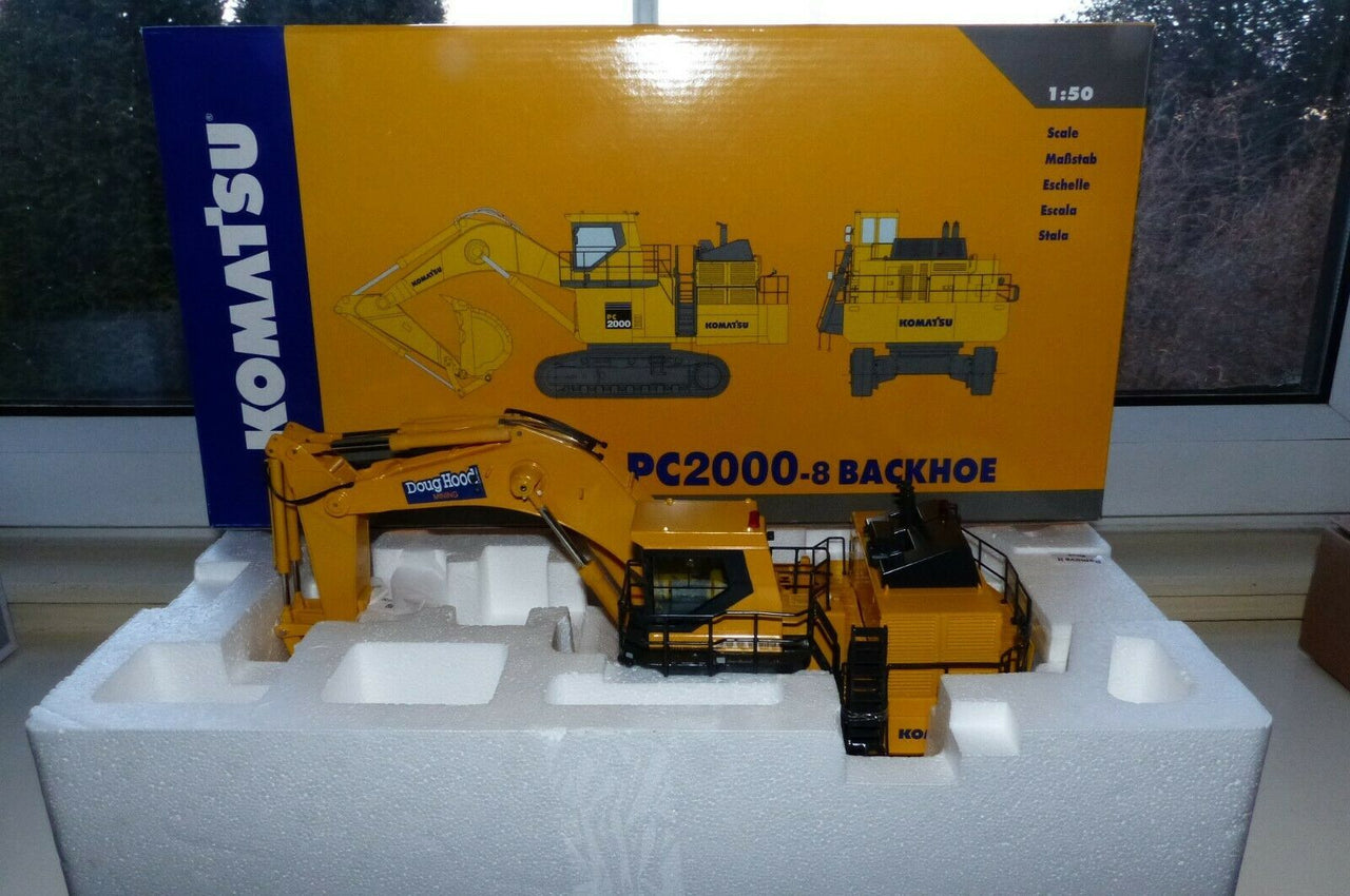 Excavadora Komatsu PC2000-8 Escala 1:50 (Modelo Descontinuado) - CAT SERVICE PERU S.A.C.