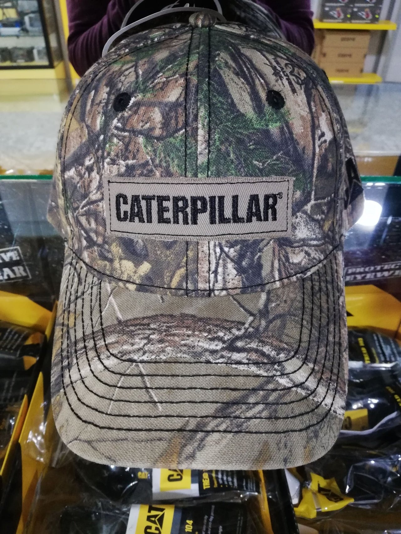 Gorra Cat Patch Camo Cap 4445688 - CAT SERVICE PERU S.A.C.