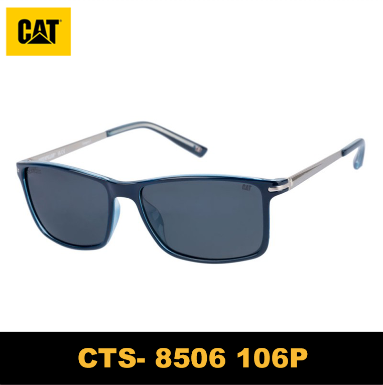 Cat CPS-8506-106P Polarized Gray Moons Sunglasses 