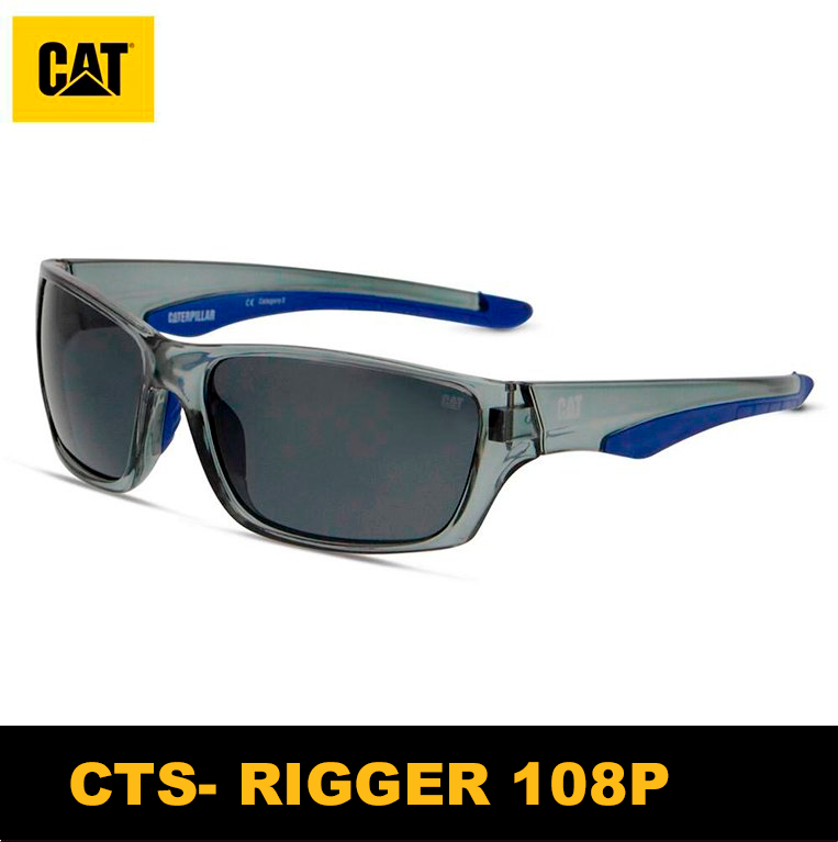 कैट रिगर 108पी ध्रुवीकृत ब्लैक मून्स धूप का चश्मा 