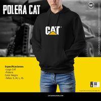 Thumbnail for Polera Cat Negro - CAT SERVICE PERU S.A.C.