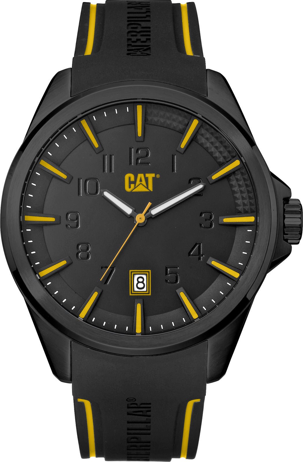 Reloj Cat Drive Black Yellow - CAT SERVICE PERU S.A.C.