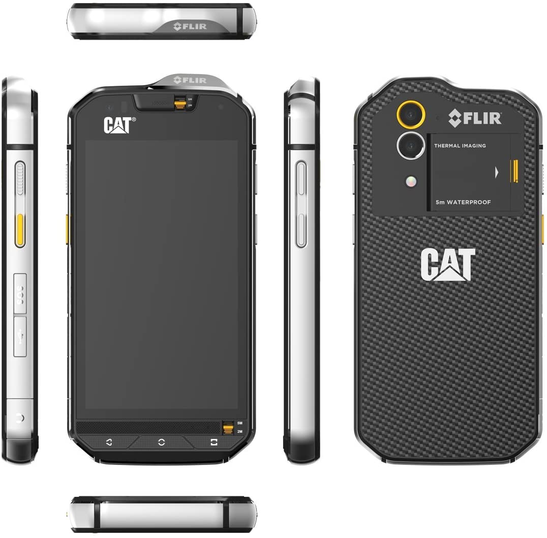 Smartphone CAT S60 Batería de 3800 mAh, Cámara Térmica FLIR Integrada, Resistente al Agua, 3GB RAM 32GB ROM - CAT SERVICE PERU S.A.C.