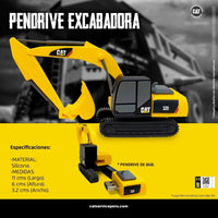 Thumbnail for USB Excavadora Caterpillar 320 8GB - CAT SERVICE PERU S.A.C.
