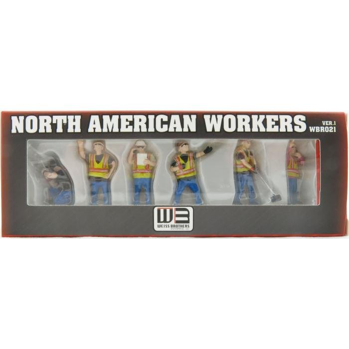 WBR021 Trabajadores Diorama a Escala 1:50 - CAT SERVICE PERU S.A.C.