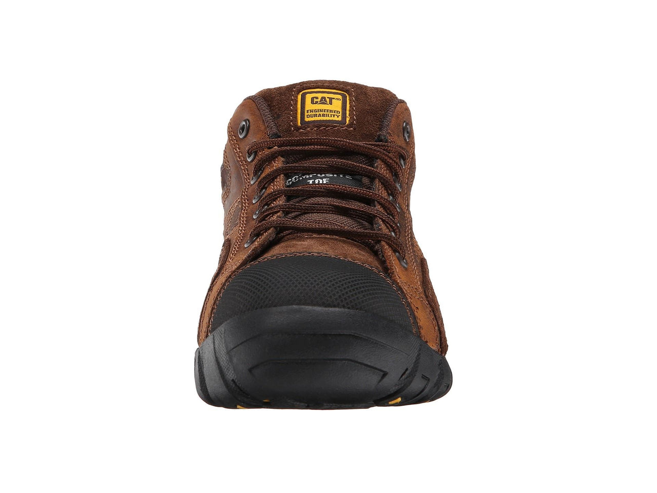 Zapato Industrial Caterpillar Argon CT Dark Brown P89957 - CAT SERVICE PERU S.A.C.